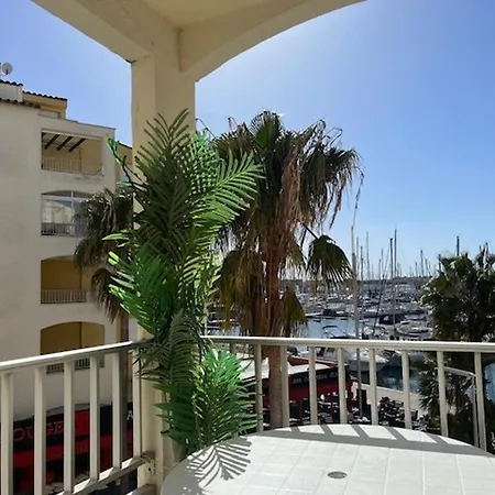 Apartament Charmant Studio Climatise Au Cap D'agde Avec Piscine, Balcon Et Proche Port - 2 Pers. - Fr-1-749-47 Agde
